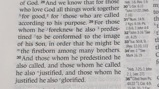 Romans 8:29-30 Theme: Our Salvation is Secure