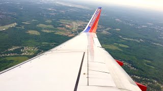 Southwest 737-700 Landing Reagan National (DCA)