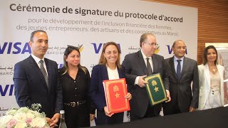 Inclusion financière: Al Barid Bank et Visa s'associent