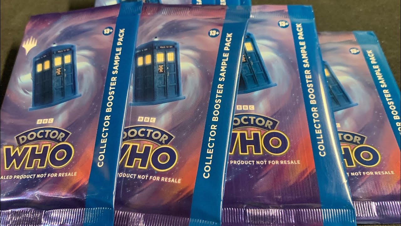First taste mtg dr who collector booster sample packs #2 lets try this again First taste mtg dr who collector booster sample packs #2 lets try this again