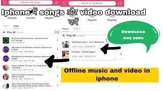 Download audio and video songs in any iphone with one app 😳😳 screenshot 4