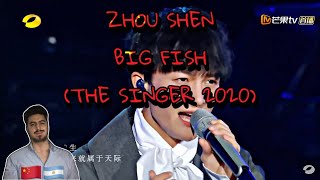 🇨🇳🇦🇷 【单曲纯享】周深《大鱼》——《歌手·当打之年》Singer 2020【湖南卫视官方HD】 [REACTION]  🤯