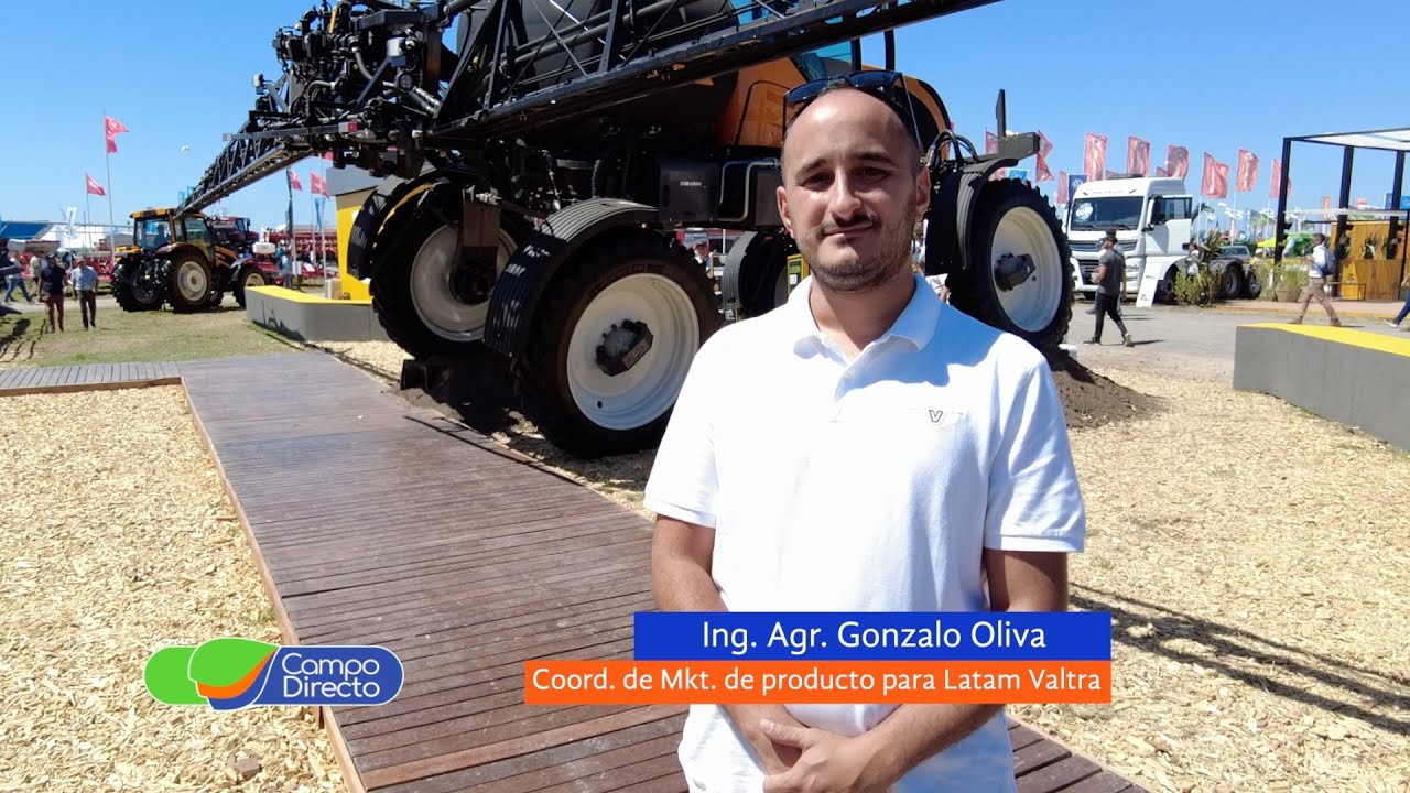 Valtra presentó “Serie R”, la pulverizadora hidrostática e inteligente