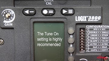 Logix™ 3800 Positioner DIP Switch Setup