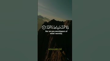 قل يا أيها الكافرون // #سورة_الكافرون كاملة 🎧🎧