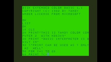 Tandy Radio Shack - Color Computer 2 (HD6309)