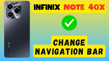 infinix Note 40x Change Back Button Gesture Settings || How to Change Navigation Bar