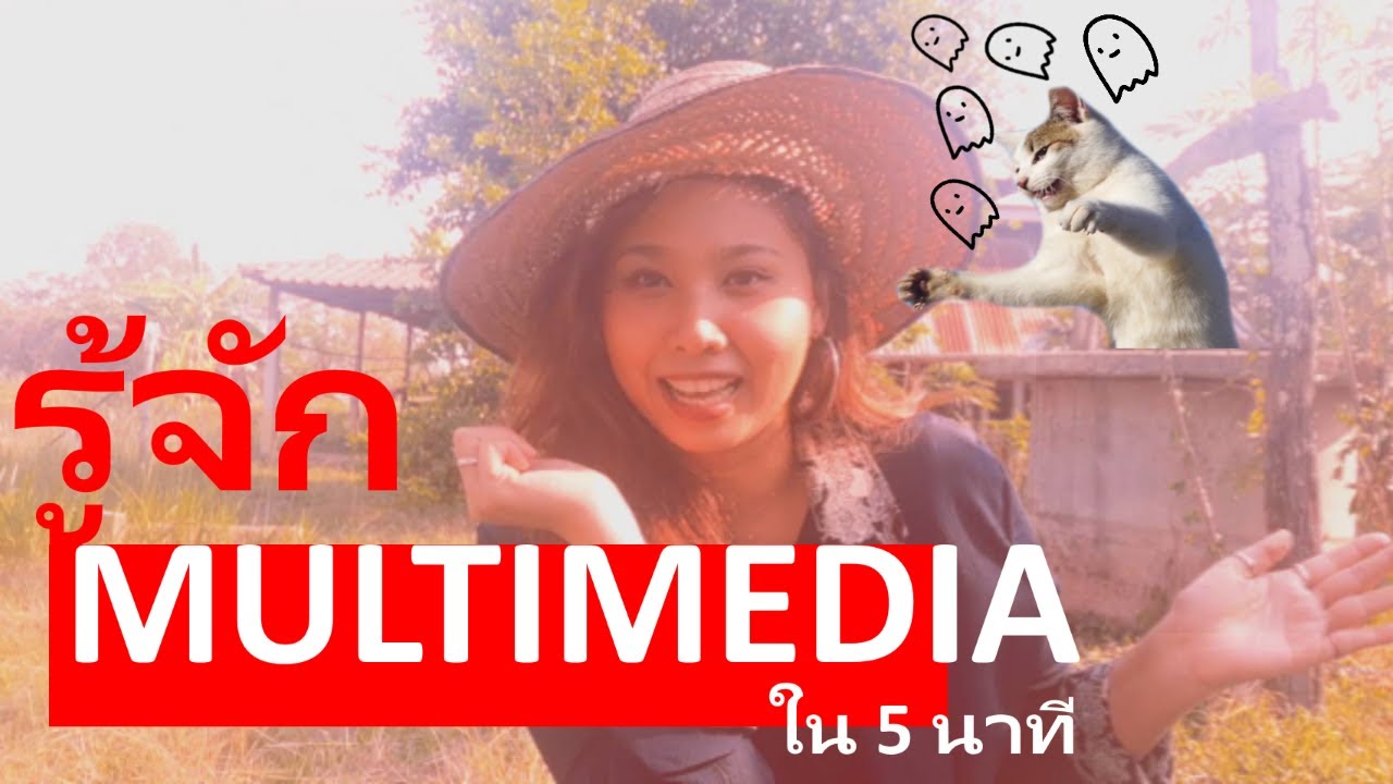 องค์ประกอบมัลติมีเดีย New 2022 รู้จัก Multimedia ใน 5 นาที