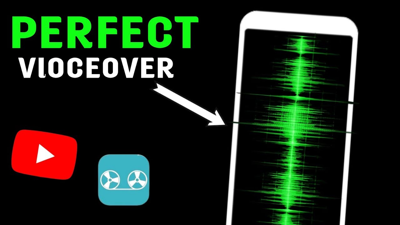 How to Record Perfect Vioce And How to Edit  Perfect VIOCEOVER With Mobile