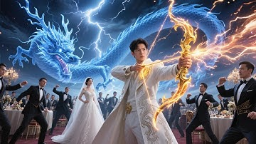 豪門惡霸圍剿不起眼的窮小子，殊不知他竟是龍鱗戰神，一出手直接召喚黃金聖龍碾碎全場，全城豪門跪地顫抖！！！#短劇#熱門短劇