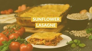 Vegane Lasagne mit Hack | Sonnenblumenhack | Sunflower Family Germany