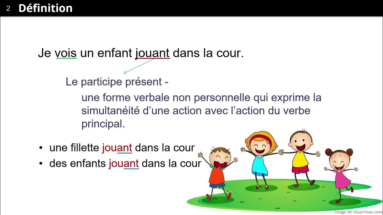 Le participe présent YouTube