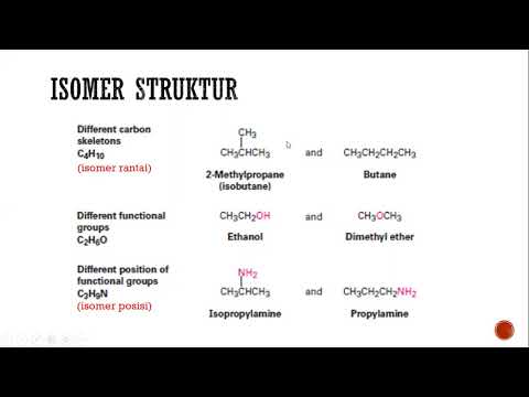 Video: Perbezaan Antara Isomer Geometri Dan Isomer Struktur