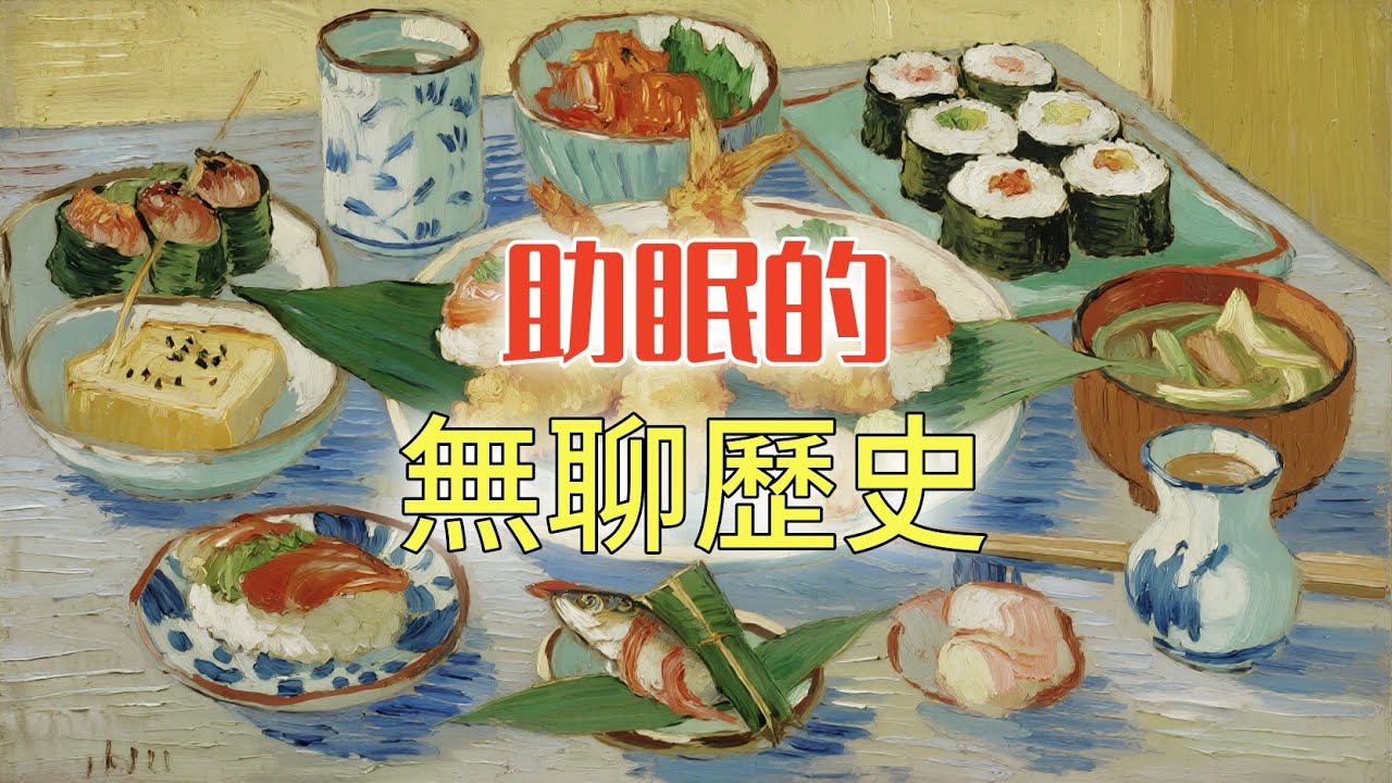 日本江戶時代的街頭，都有什麼好吃的？丨助眠的無聊歷史