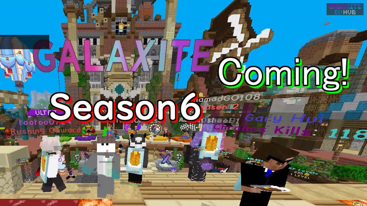 !Season6 Coming! #2 CHRONOS galaxite minecraft bedrock joystick クロノス ギ ...