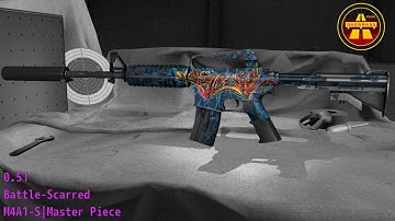 M4A1 S  Master Piece Wear/Float