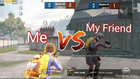 1v1 TDM M24 Only Challenge | my friend Challenge me for 1v1 sniper only | tips for sniping