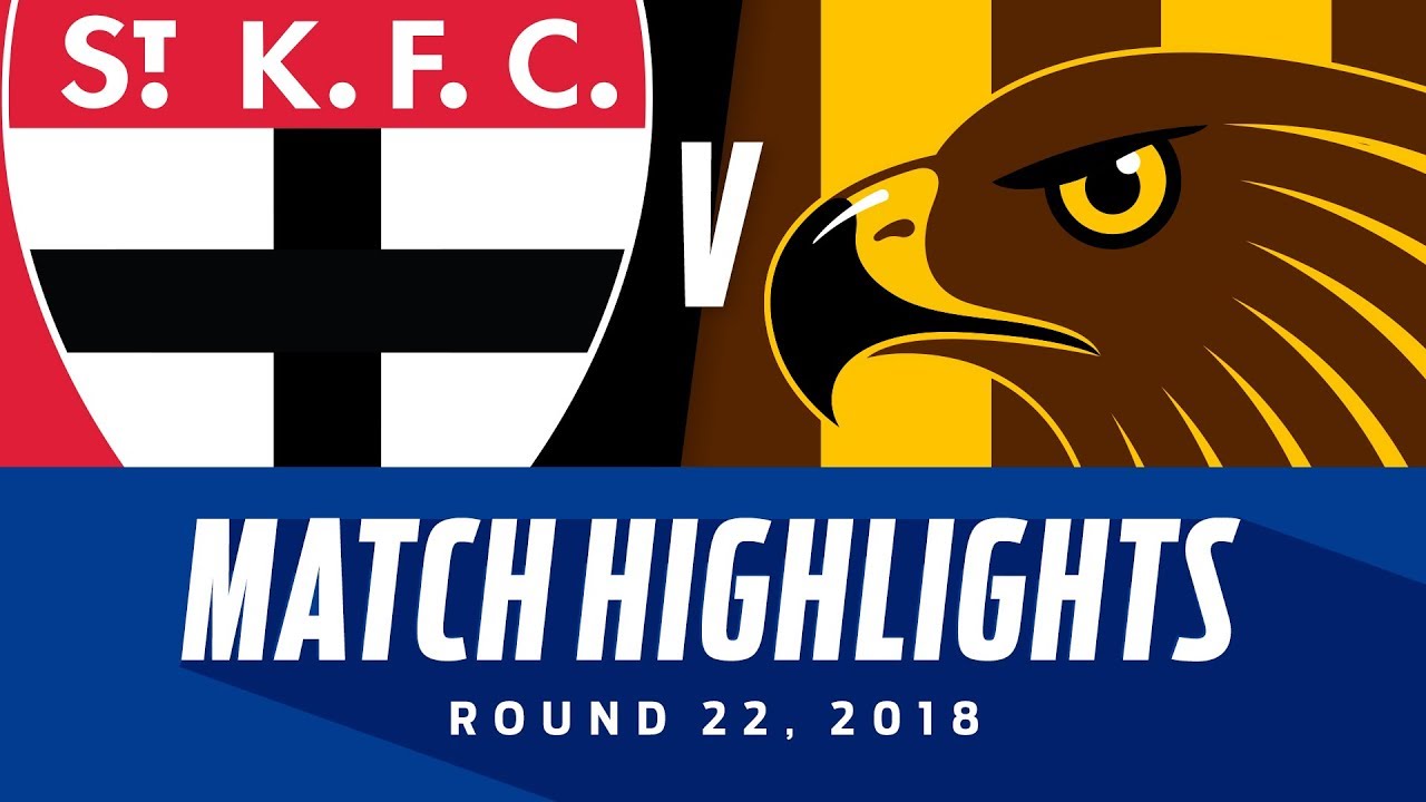 St Kilda v Hawthorn Highlights | Round 22, 2018 | AFL