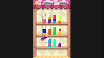 Water Sort Puzzle I Level 1229 I  Facebook I SOLVED