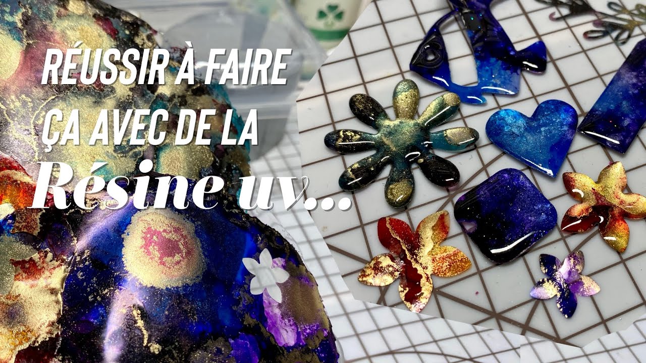 🔴LiveCréatif : un peu de résine epoxy, un peu de peinture acrylique et WOW  😮 