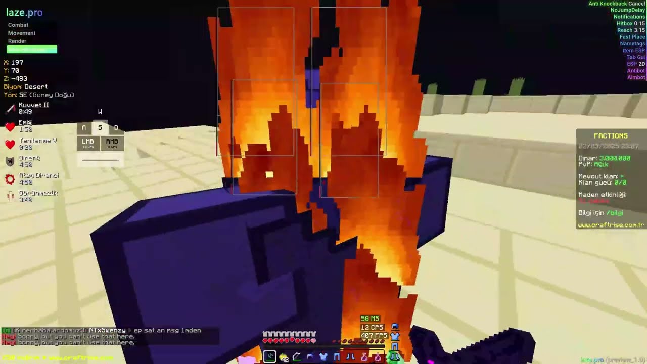 Craftrise Factions Edit Avı - Laze Pro #craftrise #factions #whisky
