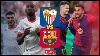 En Vivo Sevilla Fc Barcelona En Vivo La Liga Ea Sports 24 25 Jornada 23 ...