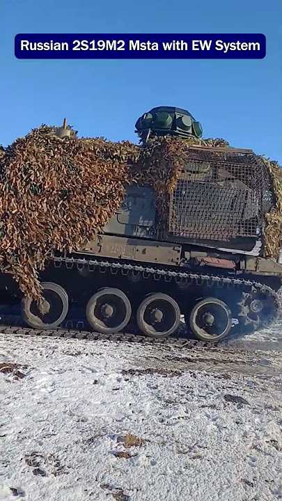 2S19M2 Msta with EW System – Is that Jammer Effective?