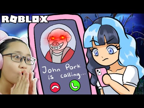 Roblox | John Pork Story - Why is John Pork calling me???