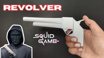 Revolver Squid Game || How to Make Revolver Paper Gun