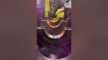 Laser Cladding Machine Test Samples Bearing sets #shiprepair