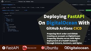 Deploying FastAPI on DigitalOcean with GitHub CICD