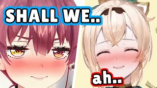 Iroha & Marine get nervous exchanging LINE number
