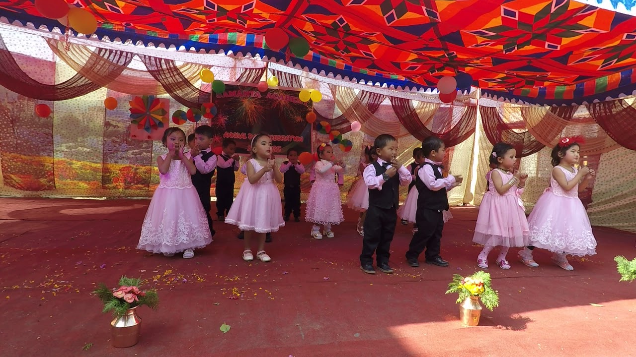 Dance performance by class Nursery| Annual Day - YouTube