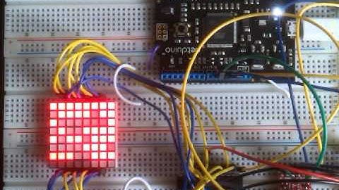 Maxim 7219-7221 LED driver - netduino unit tests.3gp