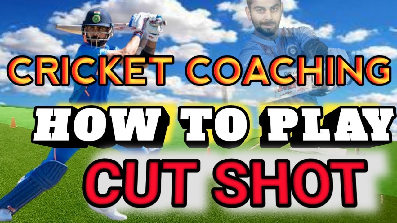 How to play cut shot | Cut shot in cricket | Coaching cut shot mistake ...