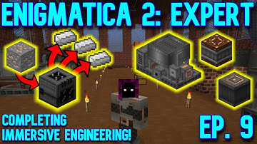 Immersive Engineering Factory Complete!! | Minecraft: E2E ep.9