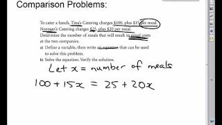 Comparison Problem