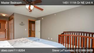Famous 1451 111th Dr NE Unit A Blaine MN 55449 - Steve LeTourneau - The Realty House Net Worth