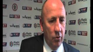 16-04-16 coleman after morecambe