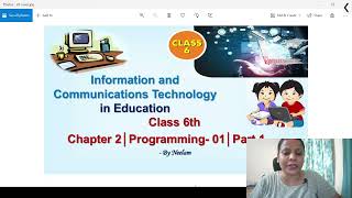 ICT Chapter 2 Programming - 01 Part 1