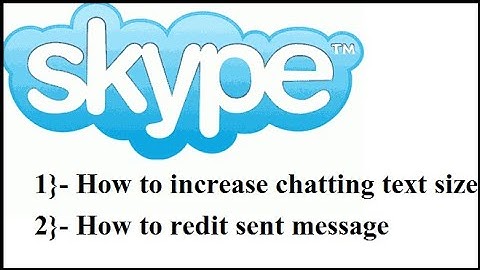 how to change chat text in skype 2020 | skype text size | skype for business change font size