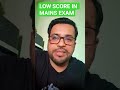 LOW SCORE IN RBI MAINS EXAM | #viral #trendingshorts #shorts #shortsviral #shortfeed