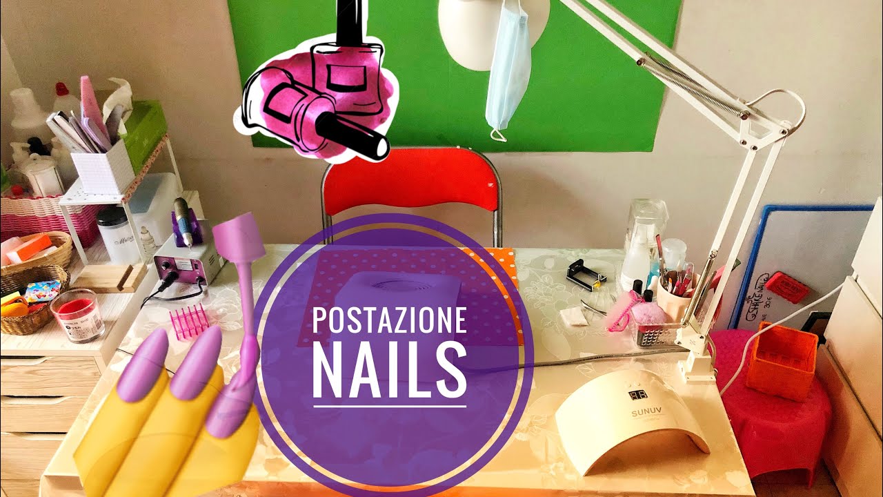 TOUR del mio studio- Postazione NAILS 💅🏻