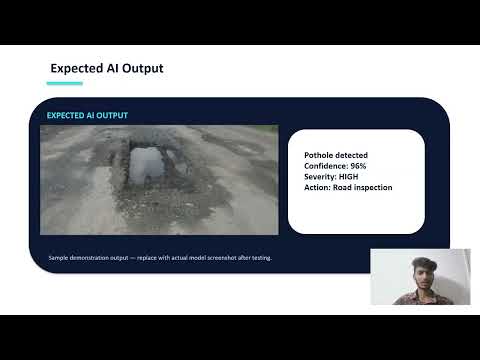 AI Pothole Detector 🚧 | Real-Time Road Damage Detection using Computer Vision | CSE Project