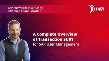 SAP SU01 Transaction | A Guide to SAP User Administration
