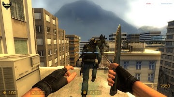 ZOMBIE ESCAPE MOD ON COUNTER-STRIKE: SOURCE, MAP: ZE_greencity, HARD, CSS
