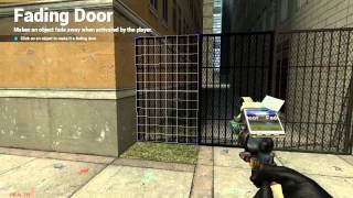 how to make a fading door