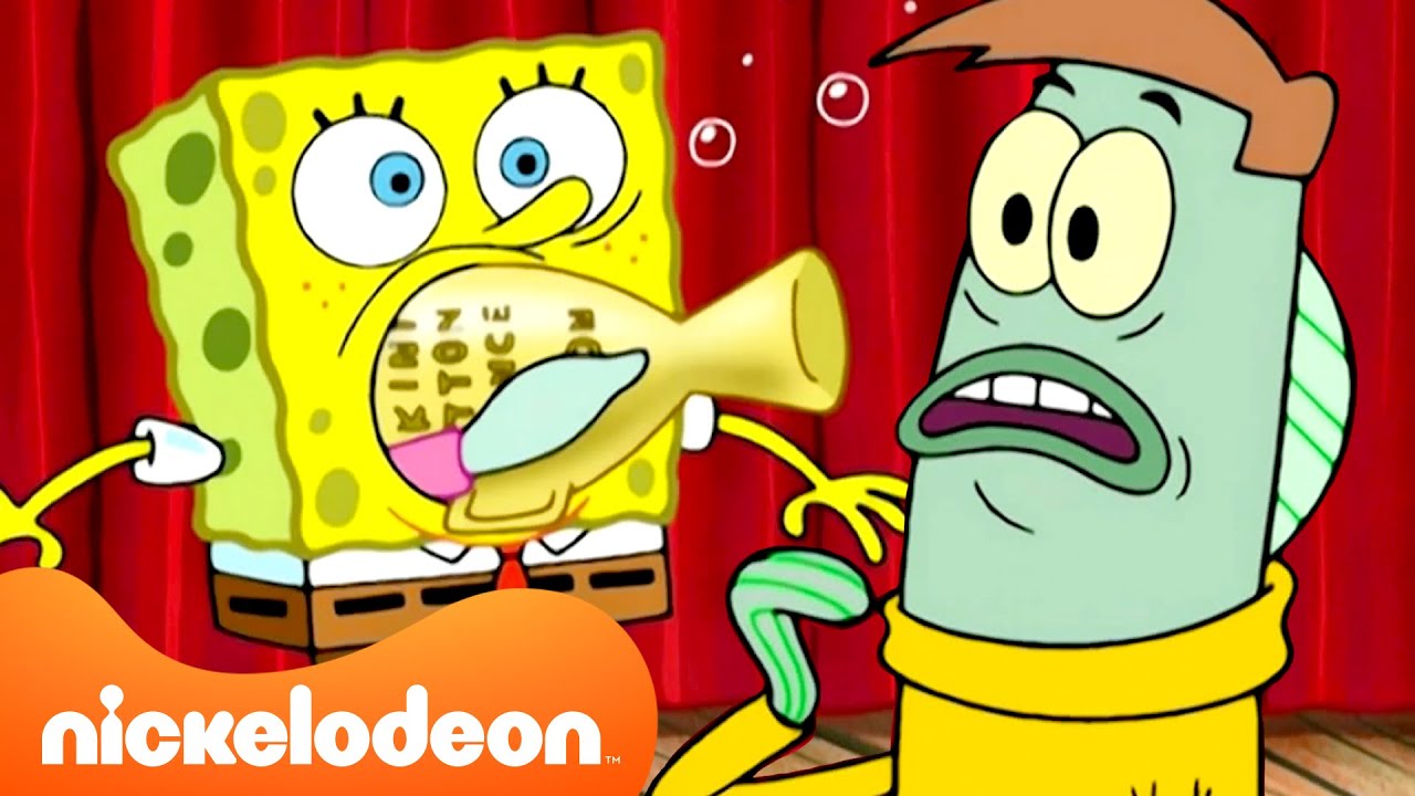 SpongeBob’s Got Talent! 🤩 | SpongeBob's Most Talented Moments | Nickelodeon UK