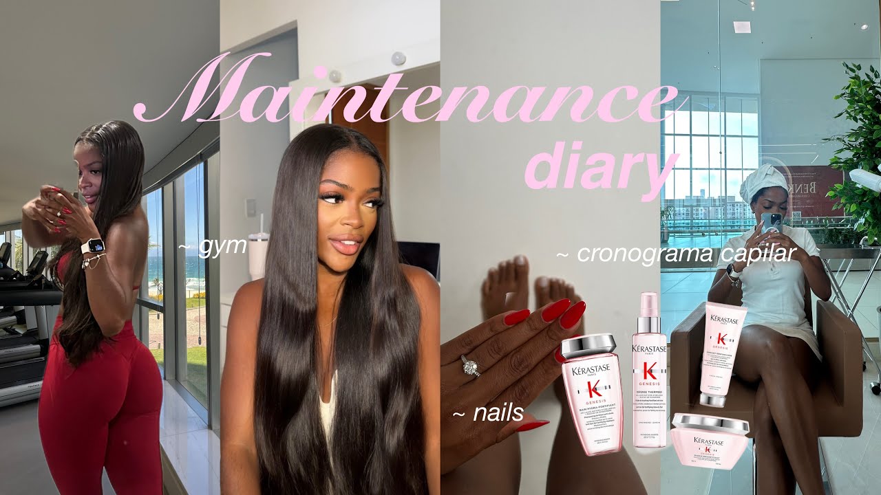 MAINTENANCE VLOG prep w/ me para 2026💗|| academia, cabelo, lashes, nails appoiment, cleaning &maiss!