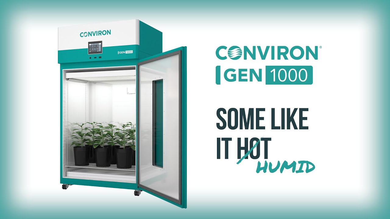 GEN1000 Humidity Plant Growth Chamber YouTube
